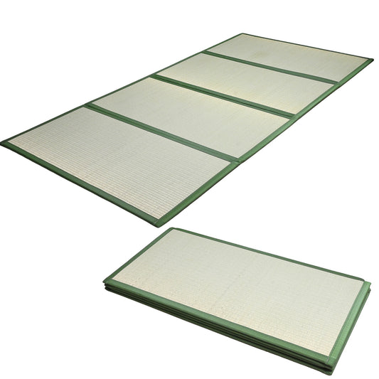 Folding Tatami Mattress Made in Japan (39” × 79” × 0.5”)