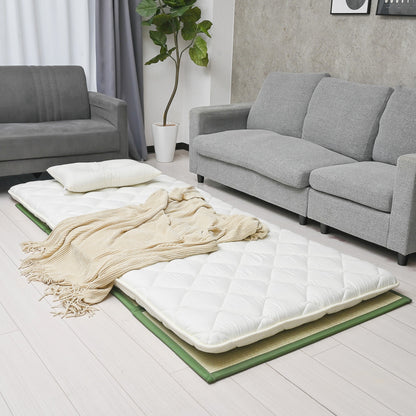 ［アメリカ限定販売］四つ折り畳マットレス（100cm×200cm×1.3cm）