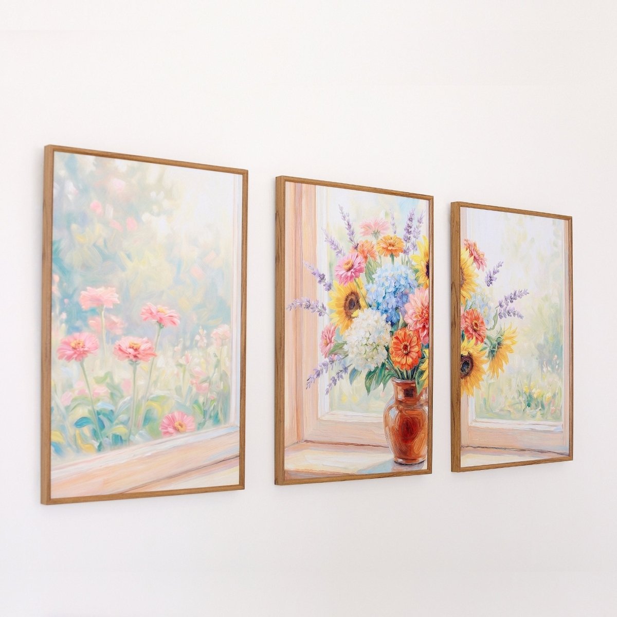 アートパネル 窓辺の花束 3枚セット – 【公式】HALZEN（ハルゼン）壁と